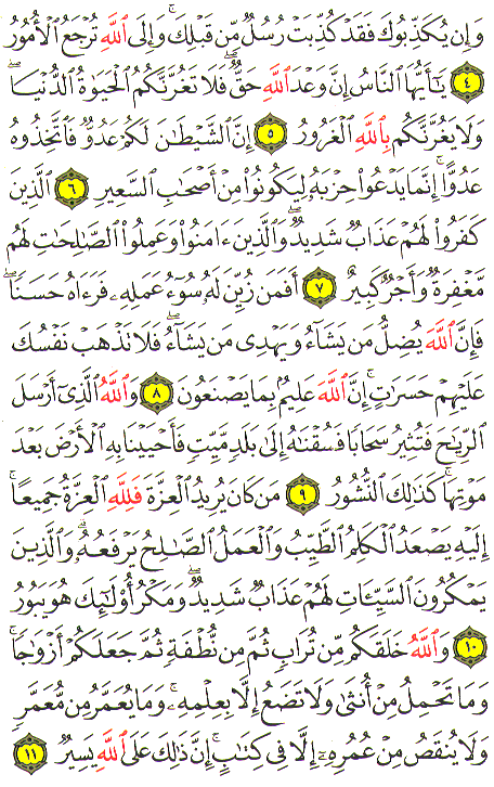 Al-Qur'an page : 435