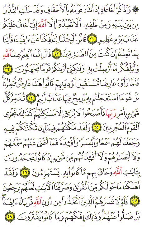 Al-Qur'an page : 505